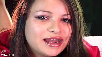 latina babe squirts juicy pussy in barefoot casting intro