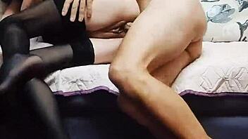 Graceful Wife Fucks Erotic Lingerie Big Cock