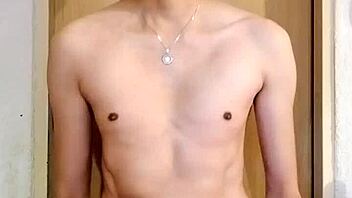 skinny dude jerks monster cock super hot