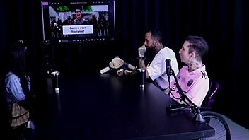 Alice Vasconcelos strips sensually showing huge beautiful tits turning bi