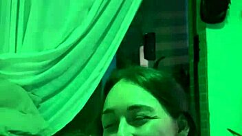 Oiled Neighbor Latina Swallows Cum After Doggystyle Creampie Ride