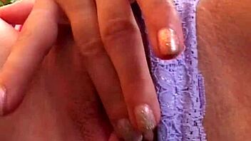 Blonde mature maid surrenders hairy body to living room passion