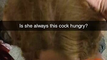 Wanna see this cheating wife get bred rough on snapchat?