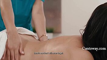 Hime Marie Nicole Doshi Melissa Stratton share hardcore massage ending