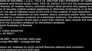 Syren de mer craves giant BBC deepthroat as mature slut