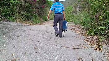 Old laborer, wanna pound my busty big ass body hard?