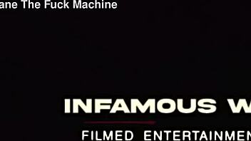 A good girl's wild ride on fuck machine anal 😈🍑🔥