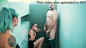 Charlie Forde moans as Woody Alyx licks and fucks her wet pussy deep