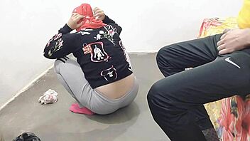 desi maid gets pounded doggystyle by owner in dorm hardcore with moans