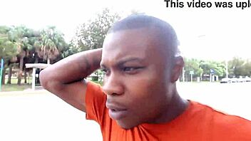 prada's south african curves steal the show in risky public blowjob