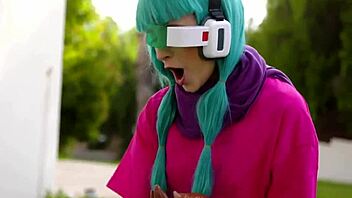 jessie saint rides logan pierce's dragon ball cock pov