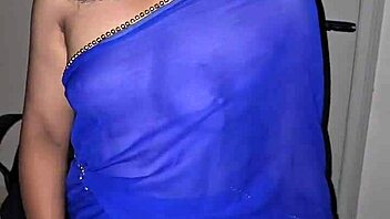 Lisapriya seductively strips saree revealing curves