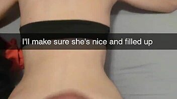 Wanna see this cheating wife get bred rough on snapchat?