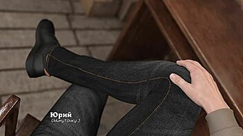 Bound Maid Endures Hardcore BDSM Gym Fuck with Toys