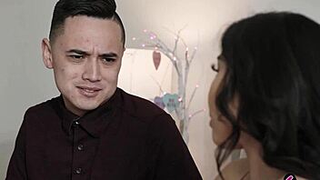 athletic korean teen kimmy kimm's hairy pussy takes hardcore big cock pounding