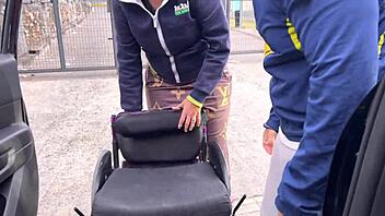 Driver Trades Piss Lick For Fare Payment Tease