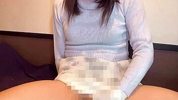 Cute Crossdresser Quietly Masturbates Seductively