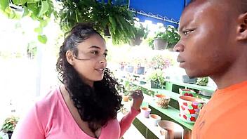 prada's south african curves steal the show in risky public blowjob