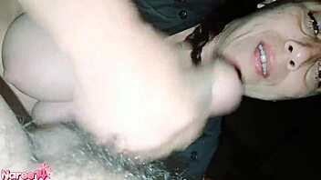 amateur latina gulps compadre's full mouth creampie swallow