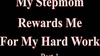 Mature MILF Rewards Hard Work with Wild Handjob!