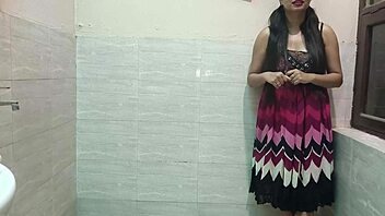 desi man punishes young tight pussy babe smoking alone