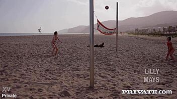 oh god lilly may's redhead body feels so good choking on cock