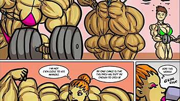 stacy battles carla in epic female muscle growth showdown