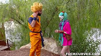 jessie saint rides logan pierce's dragon ball cock pov