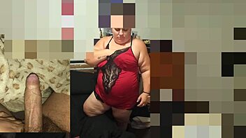 Chubby Wife Makes Herself Cum Hard With Huge Dildo Toys