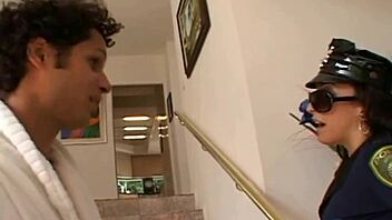 whoa this huge ass latina babe shakes dirty for police action wildly