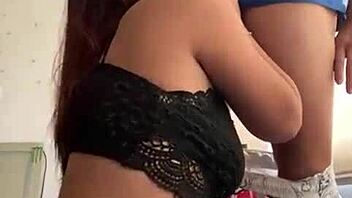 wanna see this latina give her first sloppy interracial blowjob?