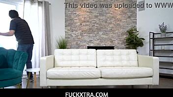 Petite Maya Woulfe Squirts Orgasm For Neighbor