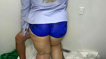 Hot Colombian Milf Sucks Stepson Deep Throat Cum!