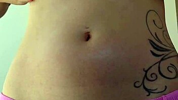 blonde rubs suncream on natural tits public beach flashing