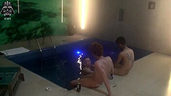 amateur threesome bareback big cock pool action in motel