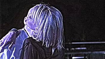 Blonde Milf Takes Monster Cock Facial Outdoors!