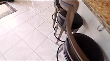 Mature MILF Rewards Hard Work with Wild Handjob!