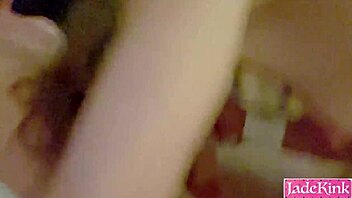 i suck his huge cock deep in forest bdsm blowjob