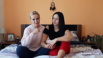 german lesbian babes lick asses intimately fingering to orgasm