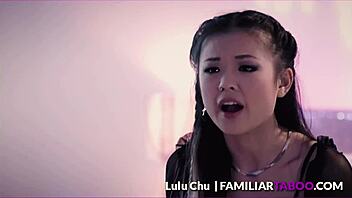 tiny asian crush fucks step father's best friend