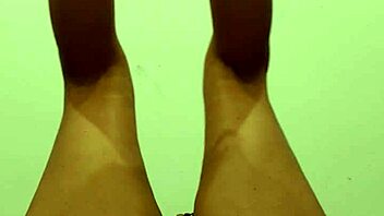 wife workouts naked spreads hairy pussy part 1