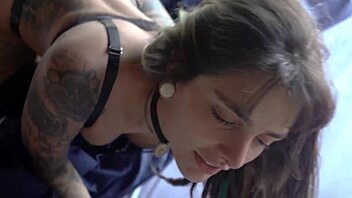 romantic couple shares intimate valentine's day moment