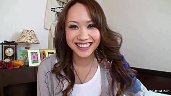 pretty asian picked up fucked hard doggystyle pov moaning