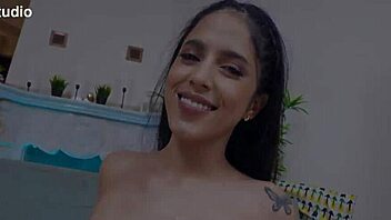 Perfect Latina Helen Star takes DVP DAP TP from monster cocks
