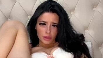 American teen exchange student masturbates solo to orgasm