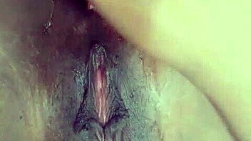 ebony anal brush feels so damn good