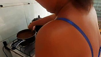 wanna see brutal brazilian big tits babe slurping massive black cock or nah