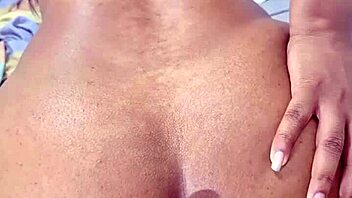 big ass latina gapes wide for anal cock