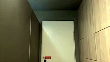 crazy public gym fuck with horny blonde's natural tits bouncing wild