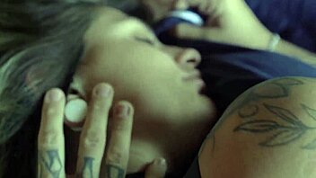 romantic couple shares intimate valentine's day moment